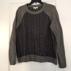 Madewell Patterned Crew Sweater